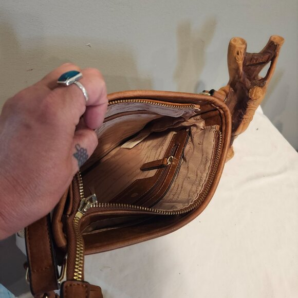 Tommy Bahama Palm  Medium Crossbody Bag - Picture 5 of 7